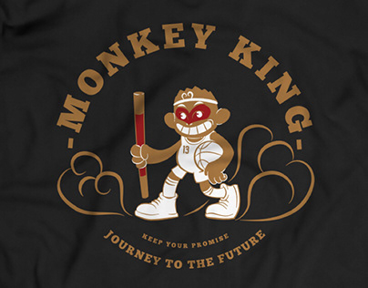 Monkey king - T-shirts for my kids