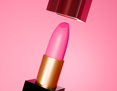 NARS Lipstick - 3D Product Visualization