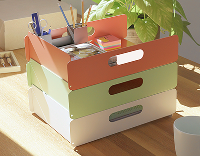 Slide - Stackable Paper Trays