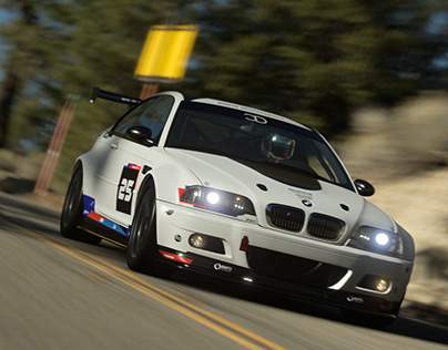 BMW E46 SEMA-Based Track Racer Livery Concept