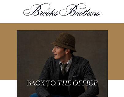 Email marketing para Brooks Brothers