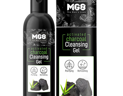 Activated Charcoal Cleansing Gel E Commerce Images