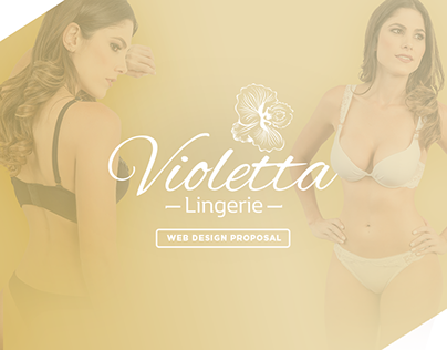Violetta Lingerie - Web Design Proposal 💻
