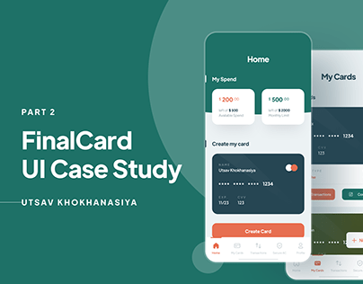 FInalCard UX/UI Case Study Part 2