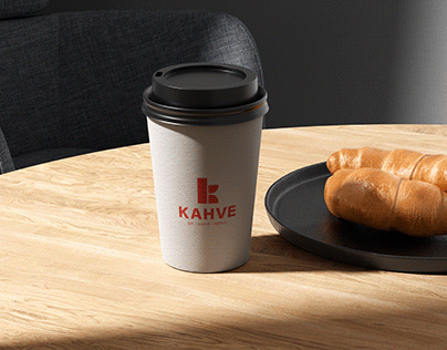 KAHVE COFFE SHOP Visual identity design