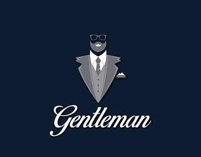 Professional gentleman Suit/Blazer/Coat Logo Design