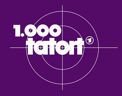 Tatort | Kultkrimi wird 1.000 Logodesign