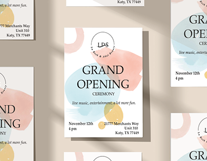 Flyer | Grand Opening Ceremony
