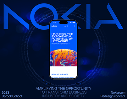 Nokia | Corporate Website Redesign