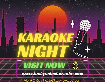 Karaoke Night With Lucky Voice Karaoke