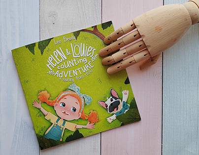Book illustrations: Helen & Louie's counting adventure