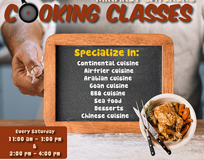 Minaret cooking classes Poster