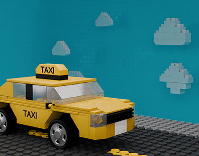 Lego Taxi