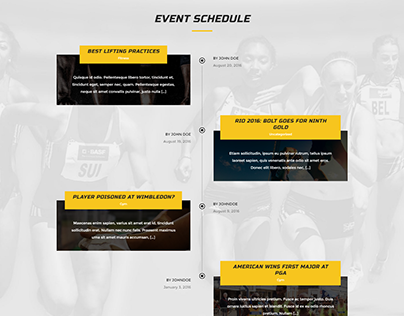 Sport Center - Multipurpose Event Wordpress Theme
