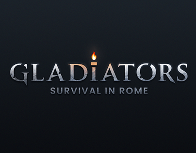 Logo creation. Gladiators: Survival in Rome