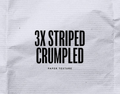 Free Download 3x Striped Crumpled Paper Texture