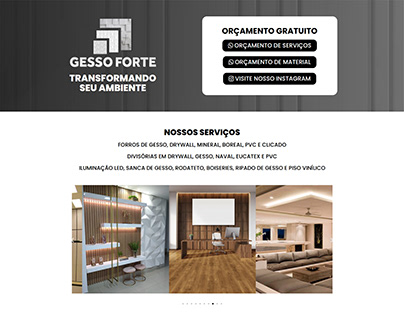 Site one page - Gesso Forte