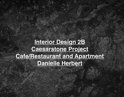 Interior Caesarstone project Danielle Herbert