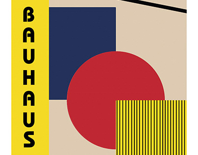 ''BAUHAUS BOLD MT'' Tipografik Poster Çalışması