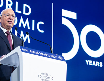 World Economic Forum 50 Years Logo