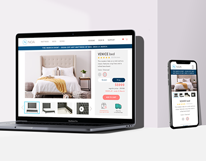 Noa Redesign e-Commerce Site