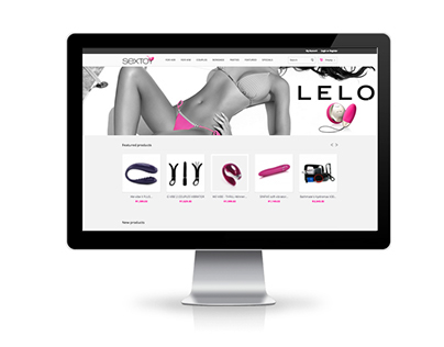 Sex Toy - Responsive eCommerce Website.