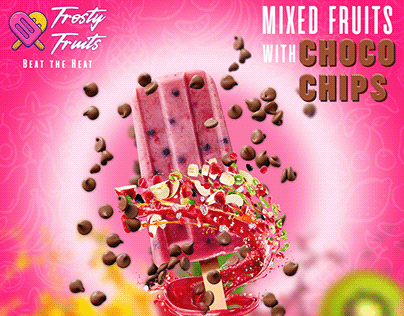 Motion Ad for FROSTY FRUITS icecream