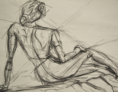 Figure Drawings (Foundation Year, Second Semester)