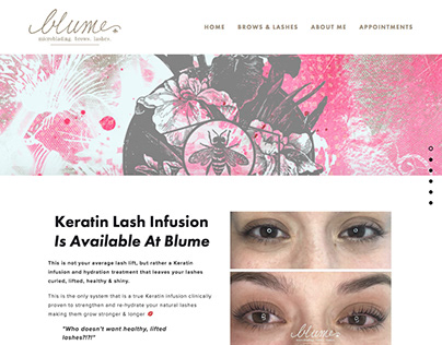 Blume Salon - Website & Branding