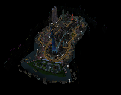 Low Poly City Environment