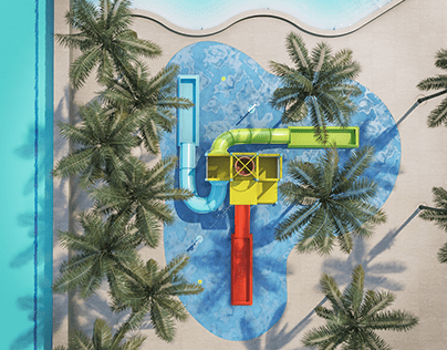 Render: Juegos acuáticos - Acuatic playground