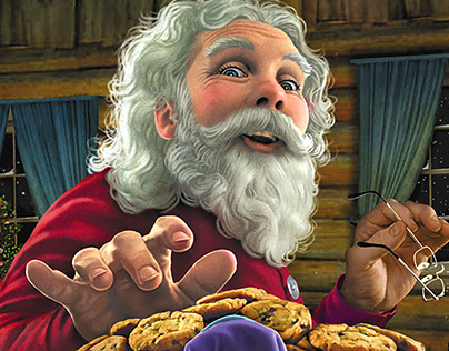 Santa Takes a Cookie Break