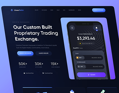 Cryptocurrency Trading And Exchange Website Design