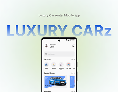 LUXURY CARz - Car rental mobile App