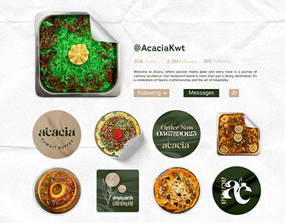 Acacia Restaurant Branding