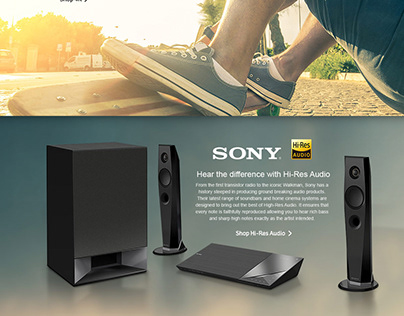Sony brand page - AO.com