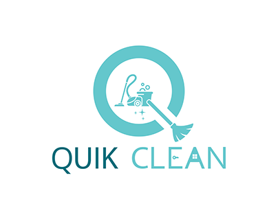 Quik Clean Logo Design