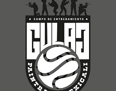 Diseño de Logo - Empresa Gulag Paintball Mxli (Mexico)