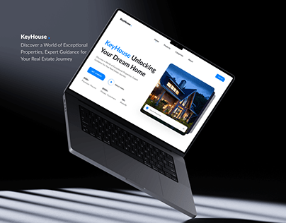 Keyhouse - Real Esate Entry Page Design | Landing page