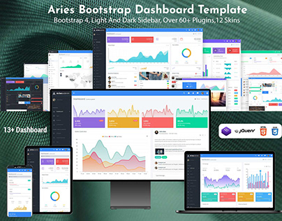 Aries – Bootstrap 4 Admin Templates UI Framework