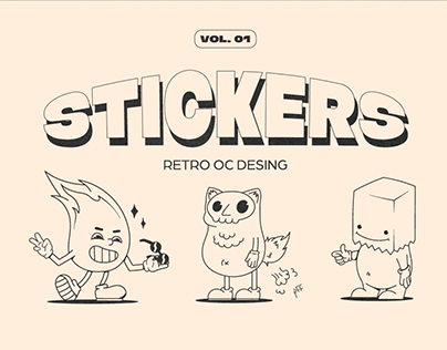 RETRO OC | STICKER_PACK VOL.01