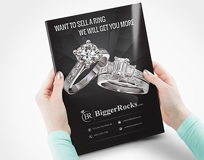 Flyer Design for a Jewelry Shop