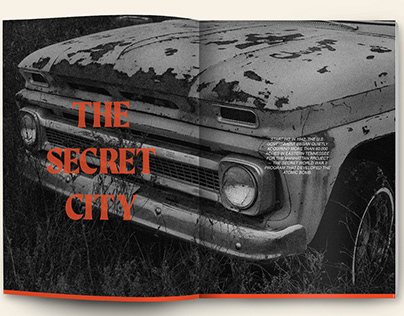 The Secret City Magazine Layout