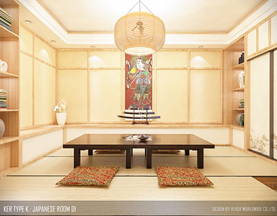 3D | KER Type K Japanese & Shrine Room