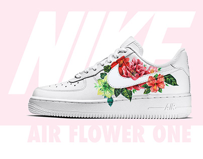 Custom Nike Air Flower 1