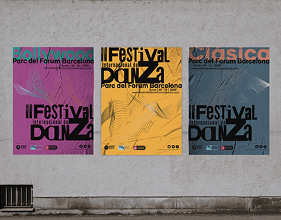 II Festival Internacional de Danza (Diseño de posters)