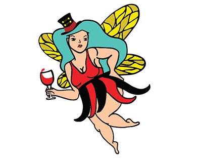 Red Fart Fairy Circus Logo