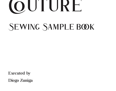 Haute Couture Sewing Sample Book