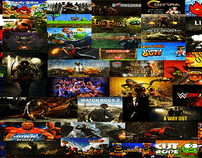 Game Poster Collage