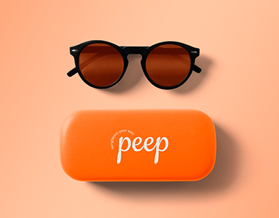Peep Sunglasses - Branding Identity